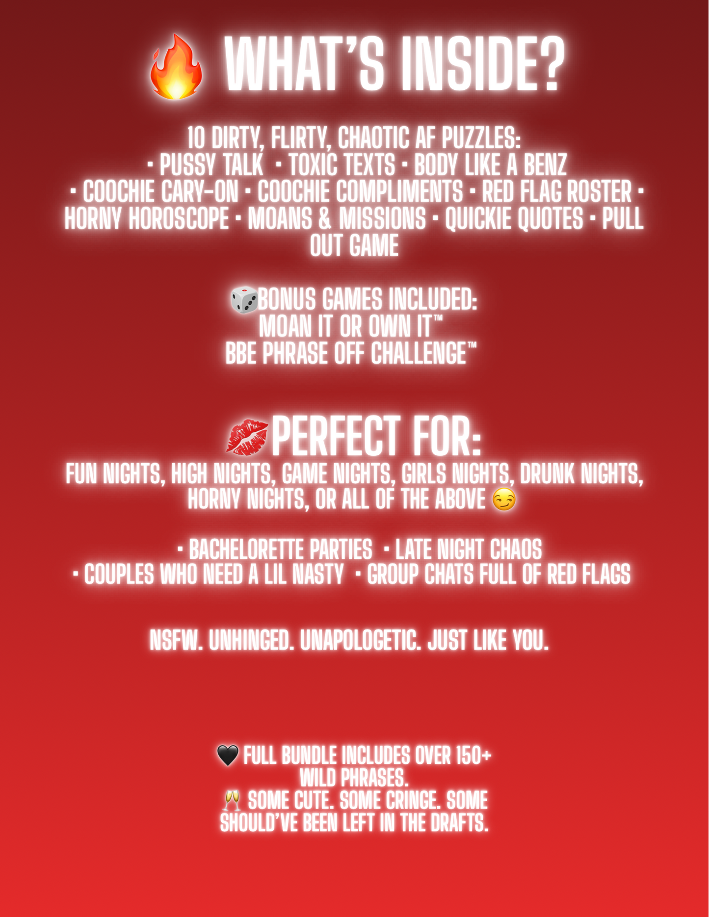 P*ssy Talk NSFW Phrase Search Bundle
